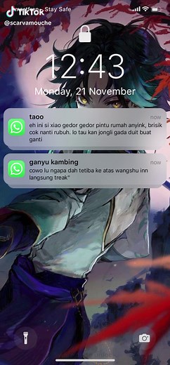 Xiao Genshin Impact POV Chat x Reader