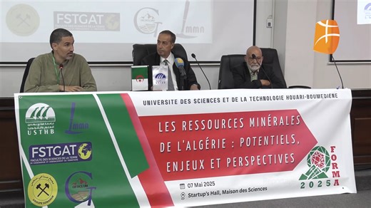 19K views · 94 reactions | Alger - L'équipe de recherche du Laboratoire de Métallogénie et Magmatisme de l'Algérie (LMMA) de l'Université des Sciences et Technologies Houari-Boumédiène (USTHB) ont organisé une journée d'étude sur les ressources minérales du pays. | Berbère Télévision | Facebook