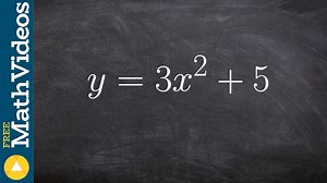Learn how to find the inverse of a quadratic equation
