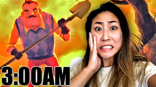 Do not play Hello Neighbor at 3AM! (3AM challenge)