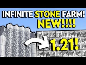 BEST 1.21! INFINITE STONE FARM Minecraft Bedrock MCPE/Xbox/PS4/Nintendo Switch/Windows 10