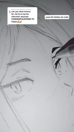 Kenma Kozume Drawing Tutorial | Anime Art | Haikyuu