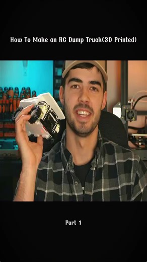 How To Make an RC Dump Truck(3D Printed) #truck #rctruck #excavator #3d #printed