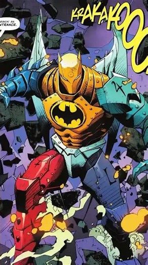 Batman transforms the Metal Men into a batsuit? #dcuniverse #shorts