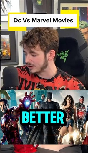 Dc Movies Vs Marvel Movies #escapepod #dcu #marvel