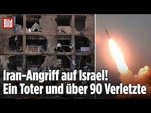 MISSILE CRASHES NEAR NUCLEAR FACILITY: Iran attacks Israel – Burning houses, one dead and wounded