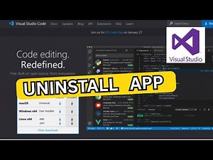 How to Uninstall Visual Studio Code 2025?