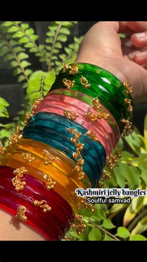 viral Kashmiri & jelly Bangles set mix !! 😍✨ #shorts #bangle