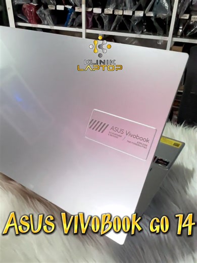 Gak ada lagi drama laptop lemot! 🚀 GARANSI RESMI ASUS INDONESIA 18 BULAN! Asus Vivobook Go 14 siap nemenin tugas kuliah & kerjaan kamu makin sat-set dengan AMD Ryzen 3 7320U. Storage lega 512GB SSD & RAM 8GB, beneran definisi cakep luar dalam! 😍 Cek unitnya langsung di Klinik Laptop Kudus yuk! Klinik Laptop Kudus 💻 Solusi lengkap untuk segala permasalahan PC, Laptop, Printer dan alat IT lainnya. 🛠 Service, jual beli & sewa PC, Laptop, Printer, CCTV, LED TV, Projector ♻️ Tukar tambah laptop �