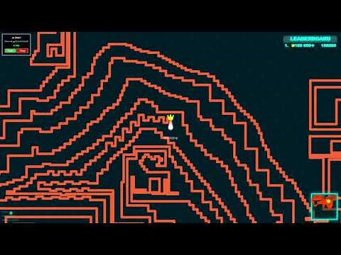 Powerline.io 100K with bots in empty lobby(1000%speed) + maze