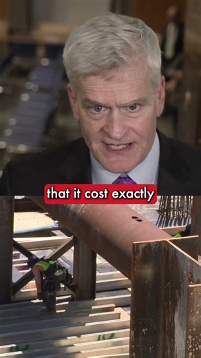 Senator Bill Cassidy reacts to Trump's Ballroom plans