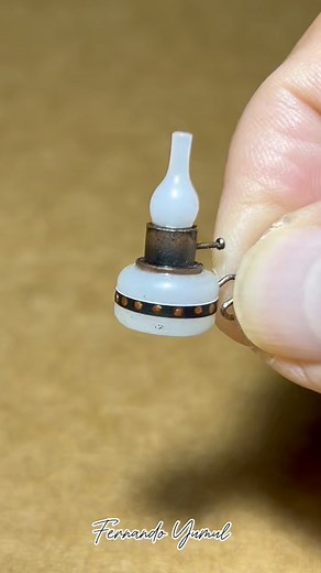 Throwback to when I made a tiny oil lamp using hot glue! 😊🪔 | Fernando Yumul
