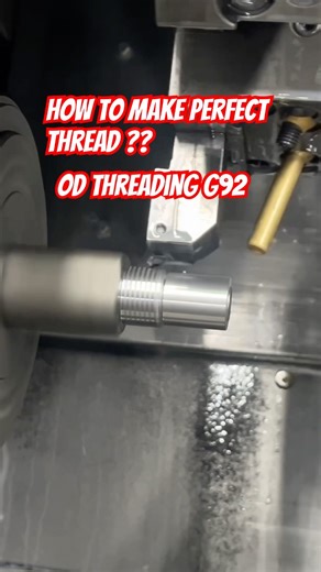 ➡️Perfect Threads: How To❗️#howto #tutorial #tutorials #short #demo #machine #cnc