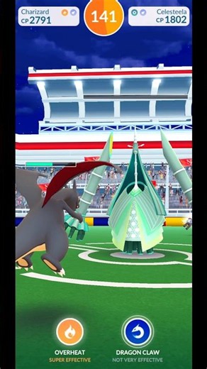 Pokemon GO | Celesteela CP 39774 Ultra Beast Raid #Shorts