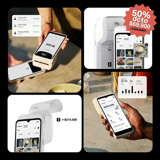 SumUp - Compra tu Smart POS con 50% de dcto