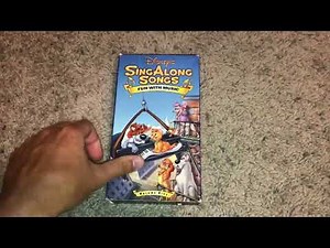 Disney’s Sing Along Songs Fun With Music VHS Review (Redo)