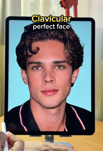 ‏Clavicular perfect face @Clavicular #clavicular #looksmaxing #mogging | Golden Ratio