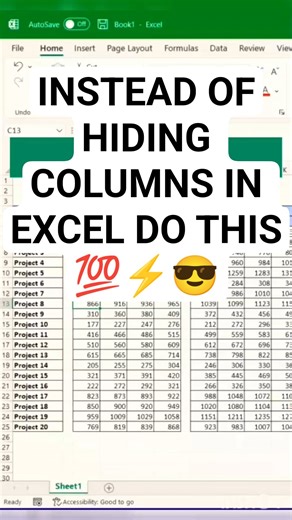 Will COLUMN HIDING Be a Thing of the Past in 2025