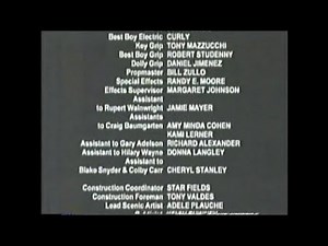 Blank Check (1994) End Credits (Fox 2007)