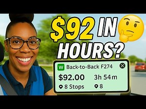 Made $92 in 4 Hours with Amazon Flex! 💪🏾 Can I Beat the Dark? 🌙🔥