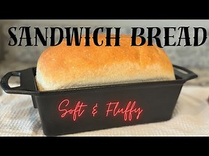 SOFT & FLUFFY Sandwich Bread - Bread Machine Dough Setting Cycle - Oven Baked Homemade Potato Bread