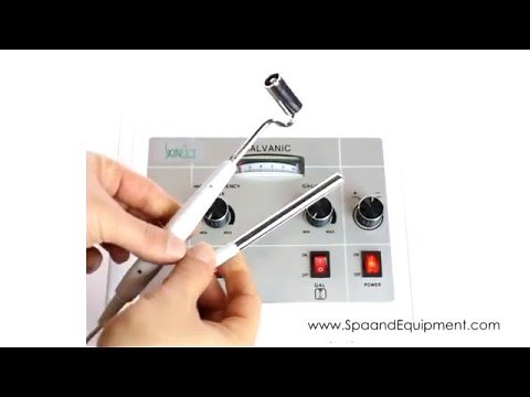 2 in 1 High Frequency + Galvanic Facial Machine