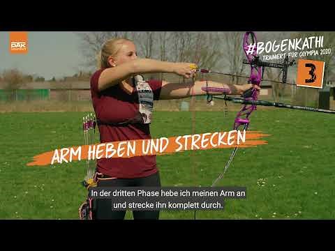 Der perfekte Schuss beim Bogenschießen mit DAK-Bogenschützin #bogenkathi
