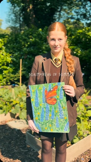 Suaimhneas in Summer~ There truly is no place as tranquil when the sun is shining. 👒🍵🐢🪲🌳🌾 | Loreto Grammar School