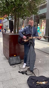 Was walking around town today and bumped into a fantastic Irish busker. We got chatting and he very politely asked to watch over his equipment while he ran to the toilet. I told him it would be in safe hands. 😉 When life gives you lemons… 🙂 Beautiful day for a few ballads on the streets of Dublin. ☘️ Grá mór a chairde 💚 Thanks to Brendan on Jervis street, was a pleasure listening and chatting to you! #irish #music #raglanroad #lukekelly #dublin #danmccabemusic | Dan McCabe Music