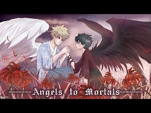 Angels to Mortals | BAKUDEKU One-shot | 16+ | Fallen Angel Deku | REUPLOAD | MHA Texting Story