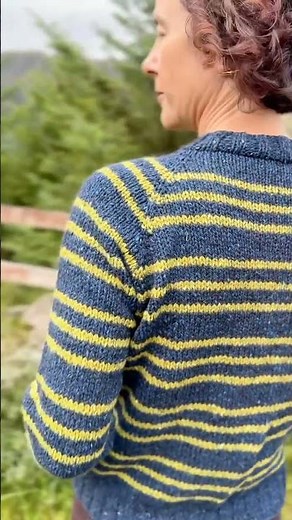 Knit a Stripy Cardigan for Your Winter Wardrobe!