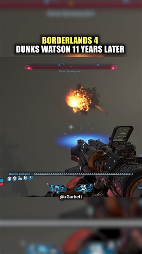 Borderlands 4 Do you Remember Dunks Watson from Borderlands The Pre-Sequel 11 years ago? #borderlands4 #bl4 #borderlands #borderlands4gameplay #gaming #gamingontiktok #gamingvideos #easteregg #eastereggs | xGarbett