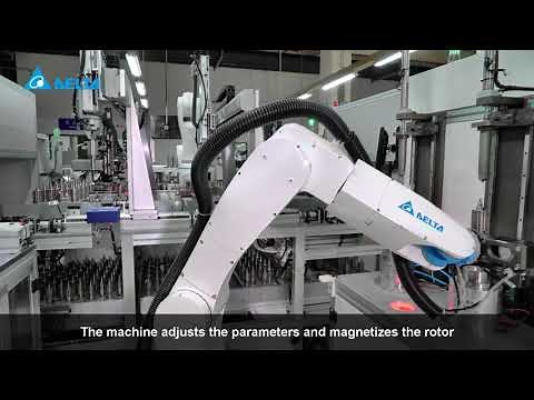 Articulated Robot - Servo Motor Production Line | Delta Industrial Automation