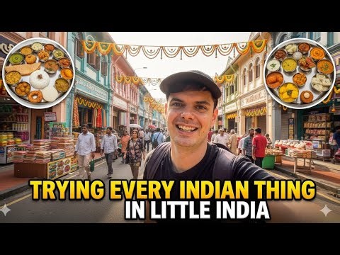 This Is Little India 🇮🇳 trying indian food in Kuala Lumpur