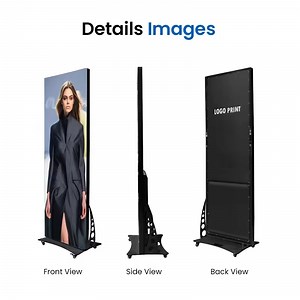 [Hot Item] Portable LED Walls Displays Stands P2.5 P1.53 Pixels Advertising Poster Digital Signage LED Screens