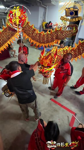 New Dragon Dotting Ceremony and Lion Dance in Singapore