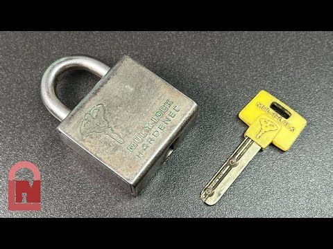 Mul-T-Lock C08PC1 Padlock Picked with MTL600 Inside