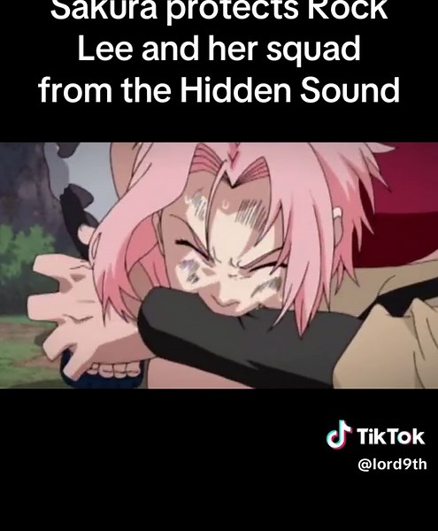 Sakura vs Hidden Sound Ninja: Epic Battle Scene