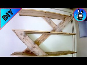 DIY : Fabrication d'une étagère murale avec du bois de Recup