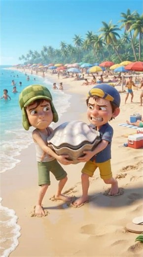 ¡EL CHAVO Y KIKO ENCONTRARON UN TESORO GIGANTE EN LA PLAYA! 😱💎