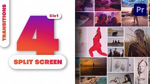 Multiscreen Transitions - 4 Split Screen