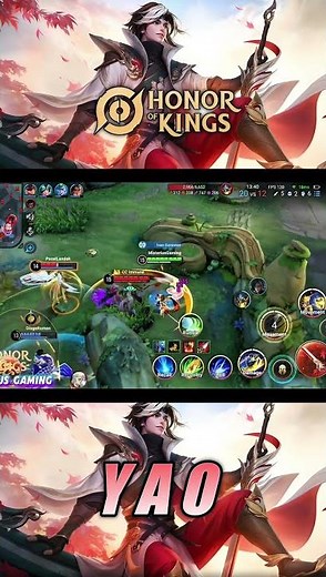 Yao Pro Gameplay Stellar Skin 😎 #HonorofKings #HOK #HOKStudio#HOKFLOW