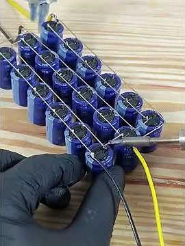 Build a Powerful Battery Tab Spot Welder #ledchaser #diyelectronics #srelectric #shorts #short #diy