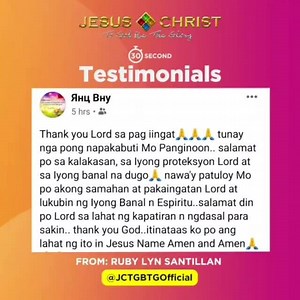 27K views · 1.3K reactions | Daily God Connection I AM A CHILD OF GOD | JESUS CHRIST TO GOD BE THE GLORY CHURCH INT'L | Facebook