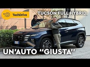 HYUNDAI TUCSON FULL HYBRID 2025 Test Drive PRO E CONTRO