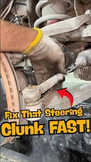 Steering Wheel Making Noise? Here’s the Quick Fix! #mechanic #diy