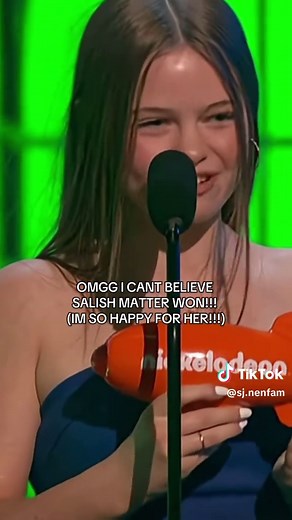 Salish Matter Wins at Kids' Choice Awards 2025