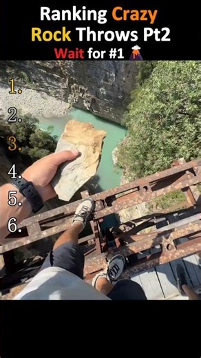 More Crazy Rock Tosses #1 Gets WILD 😯🔥