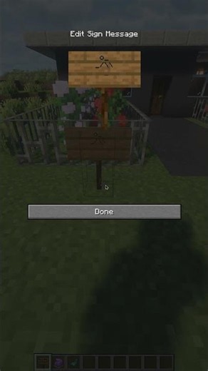 Build a Realistic EXIT Sign in Minecraft 😱🔥