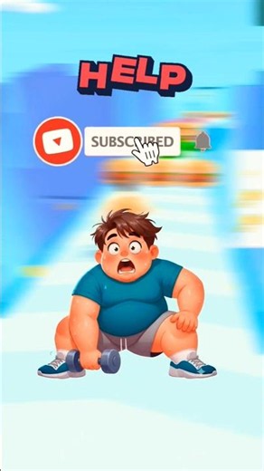 Level 14 Extreme Broccoli vs Burger Run! 😱 Fat To Fit 3D/ Rage 3d Game